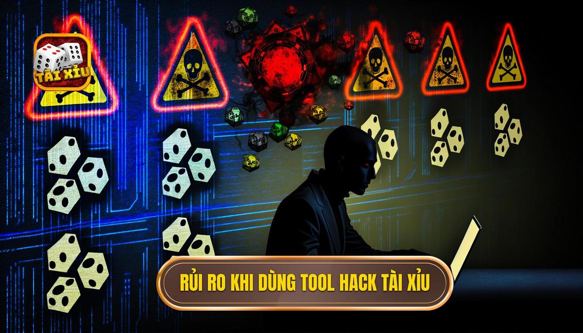  Rủi ro khi sử dụng tool hack tài xỉu