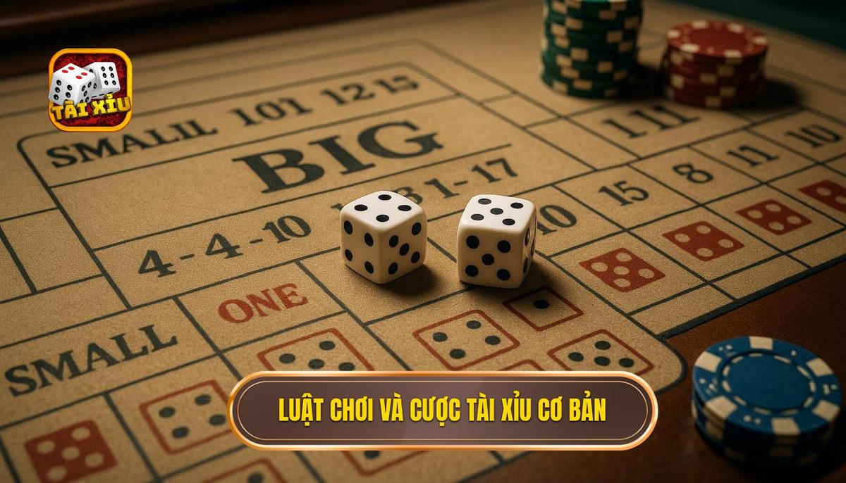 Luật Chơi Và Các Loại Cược Cơ Bản Trong Tài Xỉu