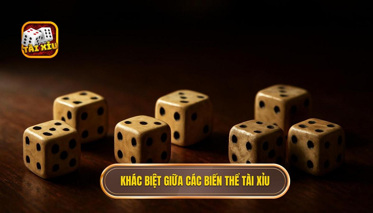 Sự khác biệt cốt lõi giữa các biến thể Tài Xỉu